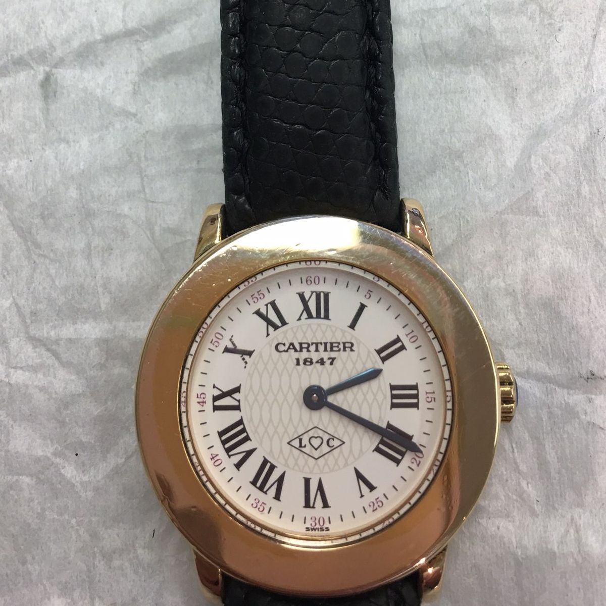 how much for cartier watch service